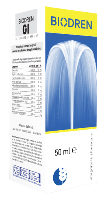 BIODREN GI SOLUZIONE IDROALCOLICA 50 ML - farmasconti.eu