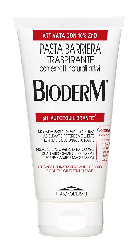 BIODERM PASTA BARRIERA TRASPIRANTE PH AUTOEQUILIBRANTE 150 ML - farmasconti.eu