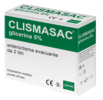 ENTEROCLISMA CLISMASAC 5% 2LITRI - farmasconti.eu