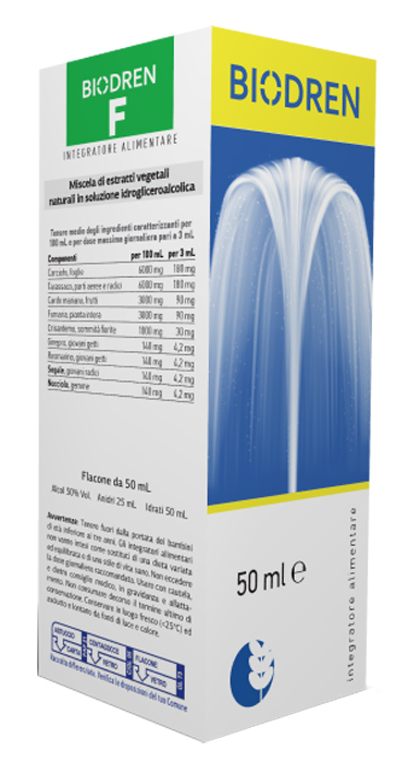 BIODREN F 50 ML SOLUZIONE IDROALCOLICA - farmasconti.eu