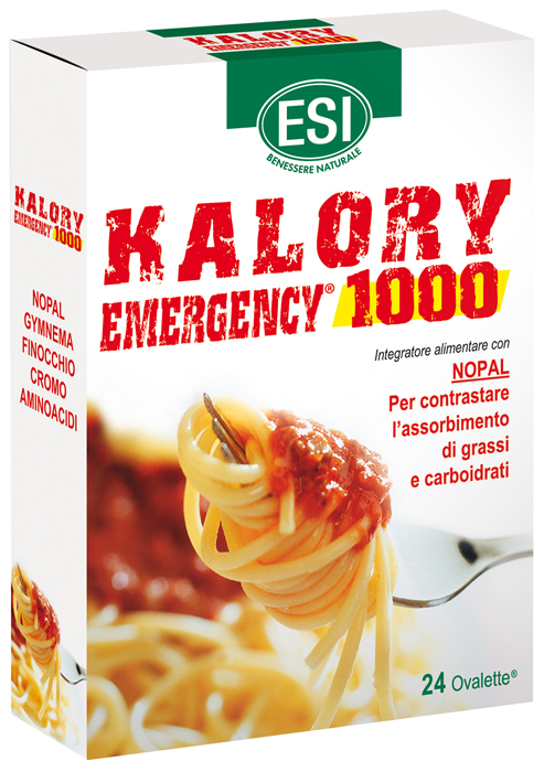 ESI KALORY EMERGENCY 1000 24 OVALETTE - farmasconti.eu