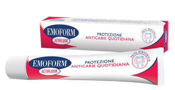 EMOFORM ACTIFLUOR DENTIFRICIO 75 ML - farmasconti.eu