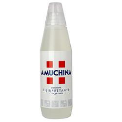 DISINFETTANTE IGIENIZZANTE A BASE DI IPOCLORITO DI SODIO ANTIMICROBICO AD AMPIO SPETTRO D'AZIONE AMUCHINA LIQUIDA 100% 1000 ML - farmasconti.eu