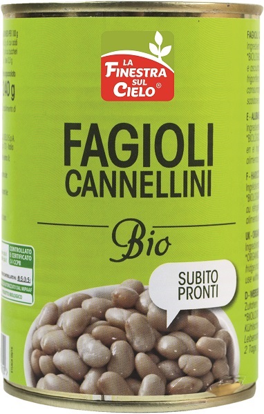FAGIOLI CANNELLINI PRONTI BIO 400 G - farmasconti.eu