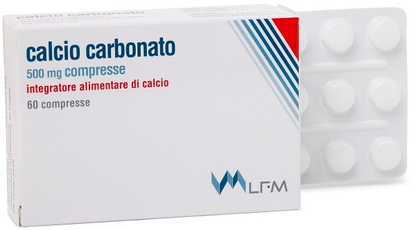 CALCIO CARBONATO 60 COMPRESSE - farmasconti.eu