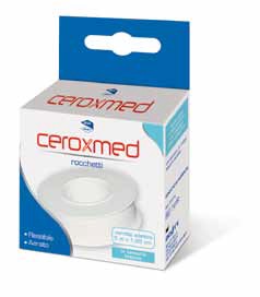 CEROTTO IN ROCCHETTO CEROXMED AERATO IN TESSUTO BIANCO 500X1,25 CM 1 PEZZO - farmasconti.eu