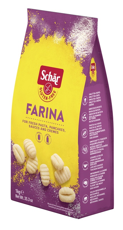 SCHAR FARINA PER PASTA FRESCA PANCAKES SALSE E CREME 1 KG - farmasconti.eu