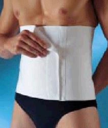 CIZETA ORTO' FLEXA FASCIA POSTOPERATORIA H 27 LEGGERA POLIESTENSIVA COTONE BIANCO 2 - farmasconti.eu