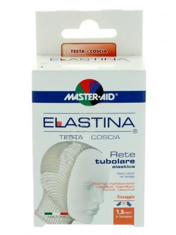 RETE TUBOLARE ELASTICA IPOALLERGENICA MASTER-AID ELASTINA TESTA/COSCIA 1,5 MT IN TENSIONE CALIBRO 6 CM - farmasconti.eu