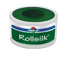 CEROTTO IN ROCCHETTO MASTER-AID ROLLSILK SETA 5X5 - farmasconti.eu