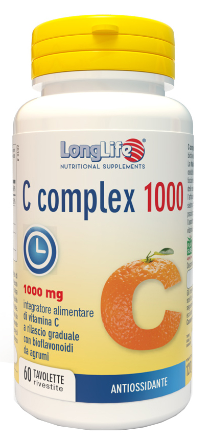 LONGLIFE C COMPLEX 1000 T/R 60 TAVOLETTE RIVESTITE - farmasconti.eu