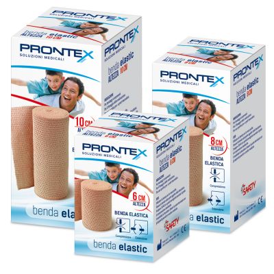 BENDA ELASTICA PRONTEX 8 CM - farmasconti.eu