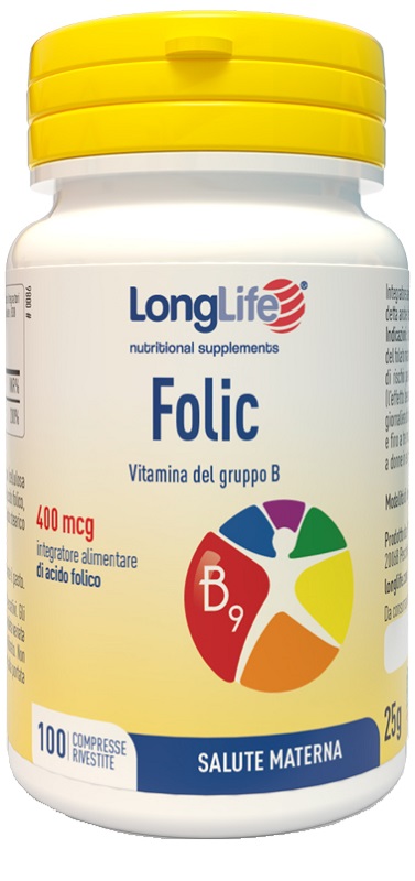 LONGLIFE FOLIC 400 MCG 100 COMPRESSE - farmasconti.eu