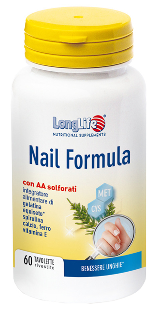 LONGLIFE NAIL FORMULA 60 TAVOLETTE - farmasconti.eu