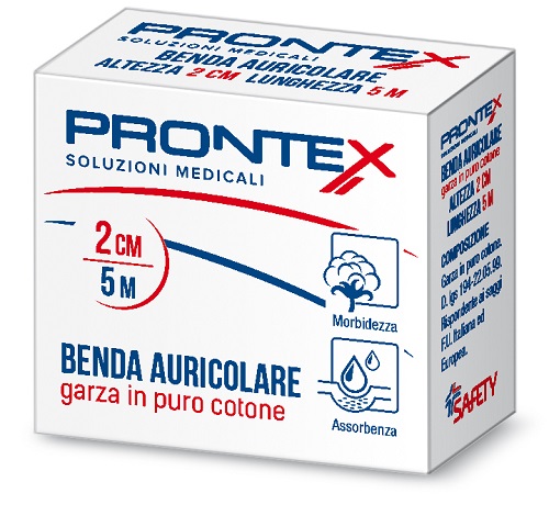 PRONTEX BENDA AURICOLARE 2 CM - farmasconti.eu