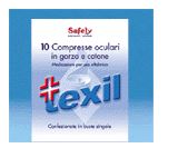 PRONTEX GARZA COMPRESSA OCULARE NON ADESIVA COTONE 10 PEZZI - farmasconti.eu