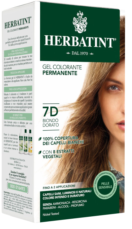 HERBATINT 7D BIONDO DORATO 150 ML - farmasconti.eu