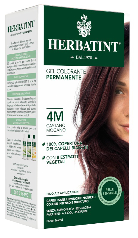 HERBATINT 4M CASTANO MOGANO 150 ML - farmasconti.eu