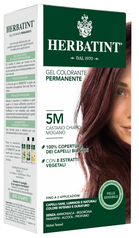 HERBATINT 5M CASTANO CHIARO MOGANO 150 ML - farmasconti.eu