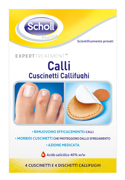 CEROTTO CALLIFUGO CALLI DURI 4 CEROTTI + 4 DISCHETTI - farmasconti.eu