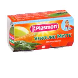 PLASMON OMOGENEIZZATO VERDURE MISTE 80 G X 2 PEZZI - farmasconti.eu