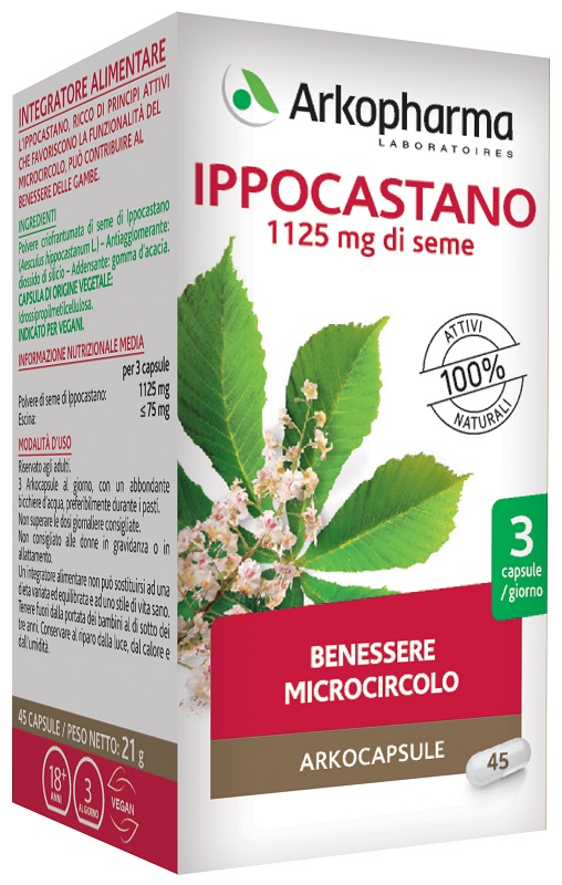 ARKO CAPSULE IPPOCASTANO 45 CAPSULE - farmasconti.eu