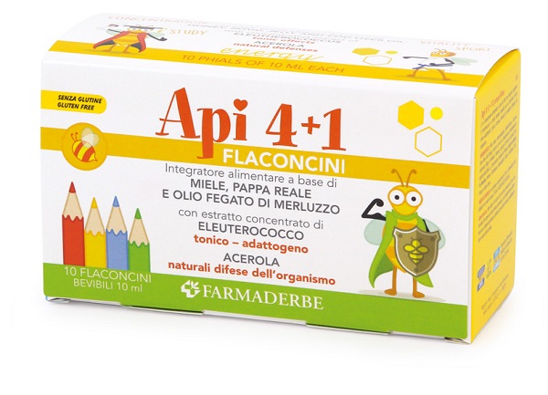 APIQUATTRO + 1 10 FLACONCINI DA 10 ML - farmasconti.eu