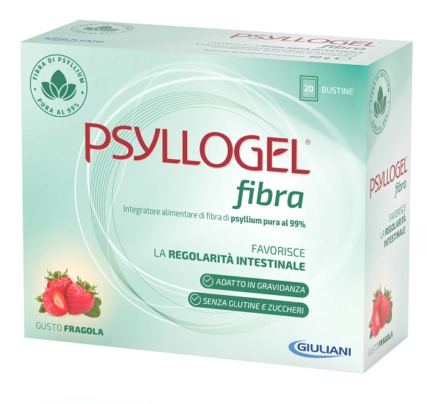PSYLLOGEL FIBRA FRAGOLA 20 BUSTINE - farmasconti.eu