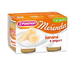 PLASMON OMOGENEIZZATO YOGURT BANANA 120 G X 2 PEZZI - farmasconti.eu