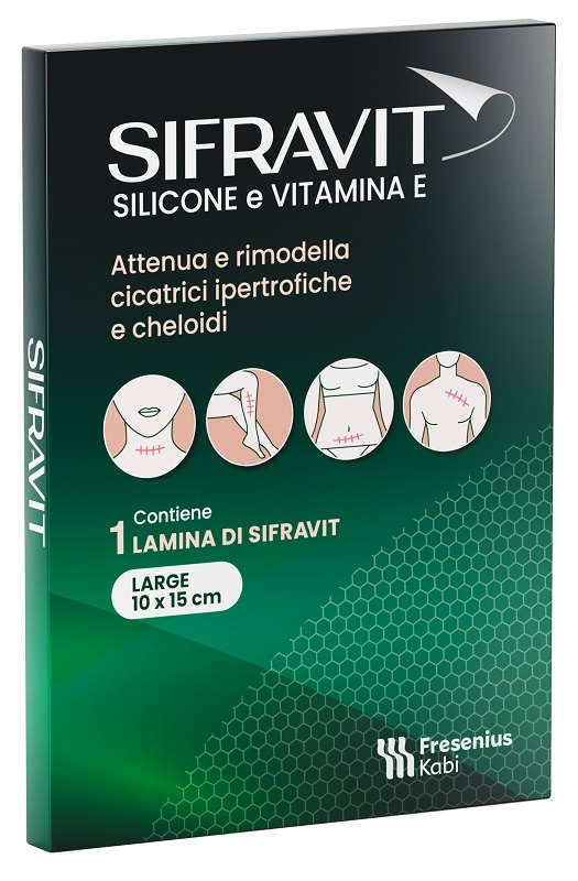 SIFRAVIT PLACCA SILICONE 15X10 CM 1 PEZZO - farmasconti.eu
