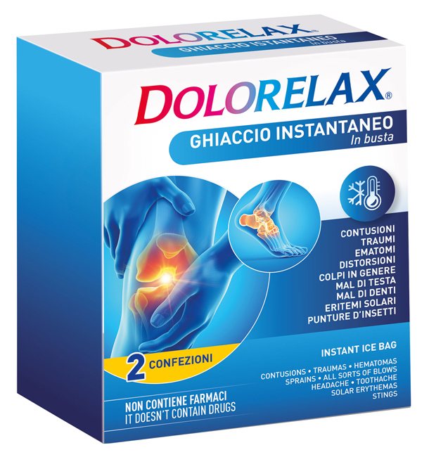 DOLORELAX ICE BAG GHIACCIO BUSTA 2 PEZZI - farmasconti.eu