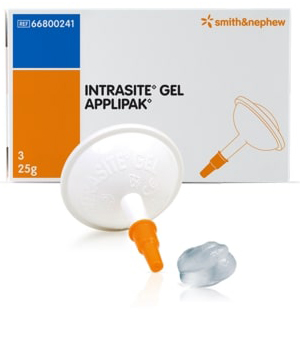 MEDICAZIONE A BASE DI IDROGEL AMORFO PER LO SBRIGLIAMENTO DEL TESSUTO NECROTICO CONFEZIONE CON APPLICATORE APPLIPAK 8G 10 PEZZI - farmasconti.eu