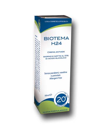 BIOTEMA H24 CREMA ACIDO GLICOLICO 10% 50 ML - farmasconti.eu