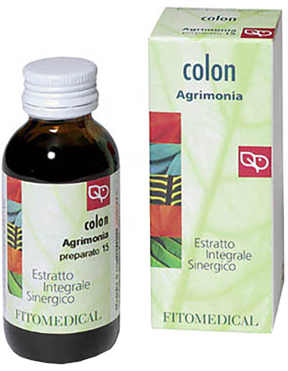 AGRIMONIA COLON ESTRATTO INTEGRALE SINERGICO 60 ML PREPARATO 15 - farmasconti.eu