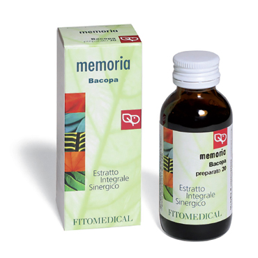 BACOPA MEMORIA ESTRATTO INTEGRALE SINERGICO 60 ML PREPARATO 20 - farmasconti.eu