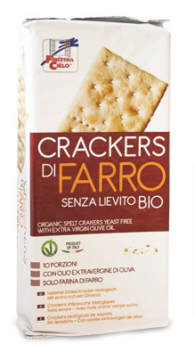 FSC CRACKERS DI FARRO SENZA LIEVITO CON OLIO EXTRAVERGINE DI OLIVA BIO 280 G - farmasconti.eu