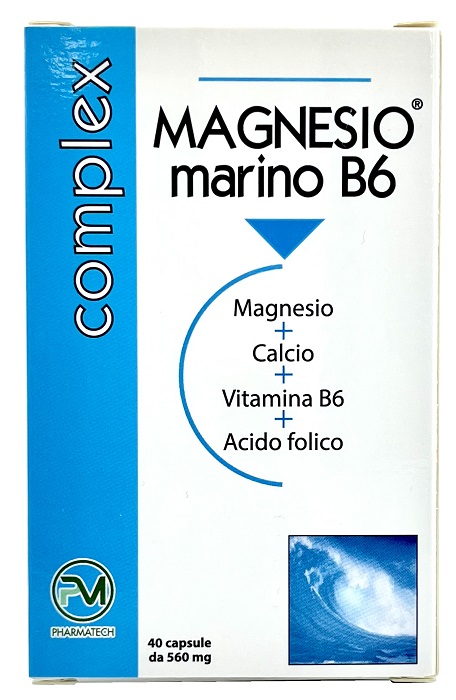 MAGNESIO MARINO B6 40 CAPSULE - farmasconti.eu