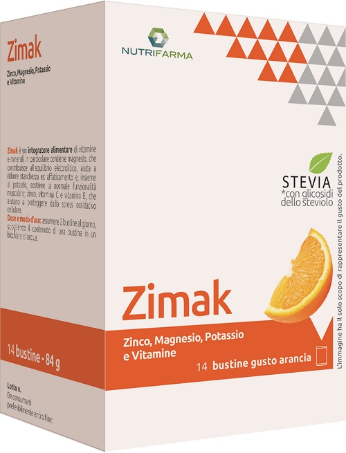 ZIMAK 14 BUSTINE 6 G ARANCIO - farmasconti.eu