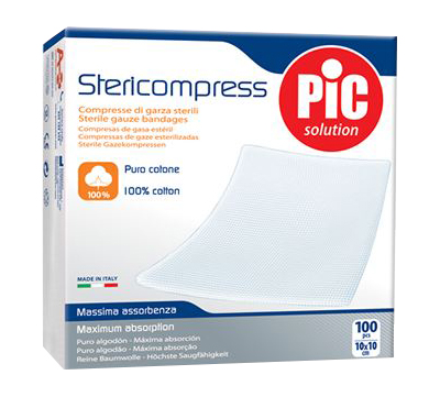 GARZA COMPRESSA STERILE 18X40CM - farmasconti.eu