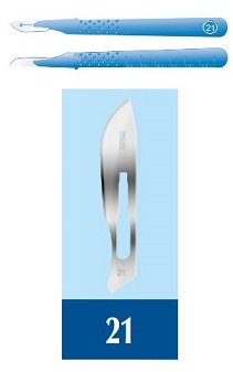 BISTURI PIC MONOUSO STERILE MISURA 21 1 PEZZO - farmasconti.eu