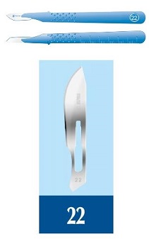 BISTURI PIC MONOUSO STERILE MISURA 22 1 PEZZO - farmasconti.eu