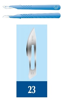 BISTURI PIC MONOUSO STERILE MISURA 23 1 PEZZO - farmasconti.eu