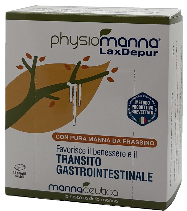 PHYSIOMANNA LAXDEPUR MANNITE DUFOUR 12 PANETTI SOLUBILI DA 10 G - farmasconti.eu