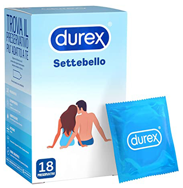 PROFILATTICO DUREX SETTEBELLO CLASSICO 18 PEZZI - farmasconti.eu