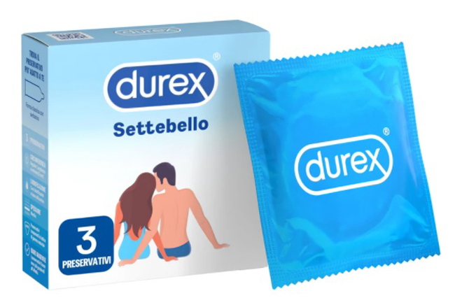 PROFILATTICO DUREX SETTEBELLO CLASSICO 3 PEZZI - farmasconti.eu