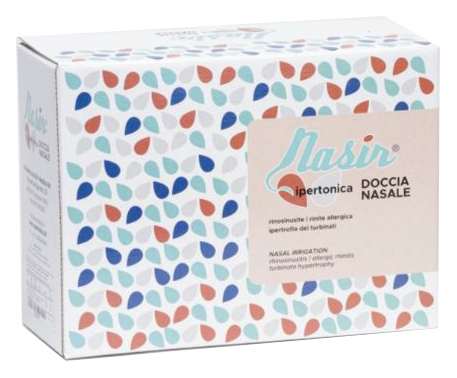 SOLUZIONE FISIOLOGICA IPERTONICA STERILE NASIR 8 SACCHE VERSIONE DA 250ML - farmasconti.eu