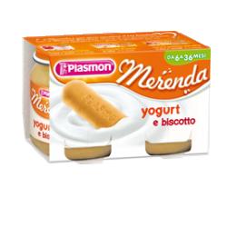 PLASMON OMOGENEIZZATO YOGURT BISCOTTO 120 G X 2 PEZZI - farmasconti.eu