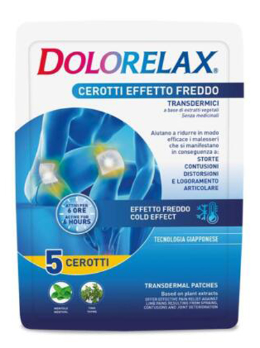 DOLORELAX CEROTTO EFFETTO FREDDO 5 PEZZI - farmasconti.eu