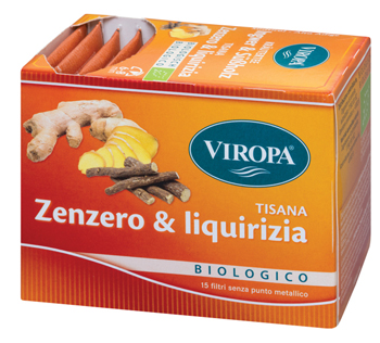 VIROPA ZENZERO & LIQUIRIZIA 15 BUSTINE - farmasconti.eu