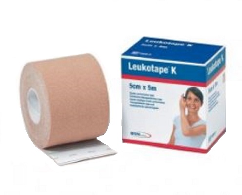 BENDA ADESIVA LEUKOTAPE K PER TAPING FISIOTERAPICO LARGHEZZA 5 CM LUNGHEZZA 5 M COLOR CARNE IN ROTOLO - farmasconti.eu